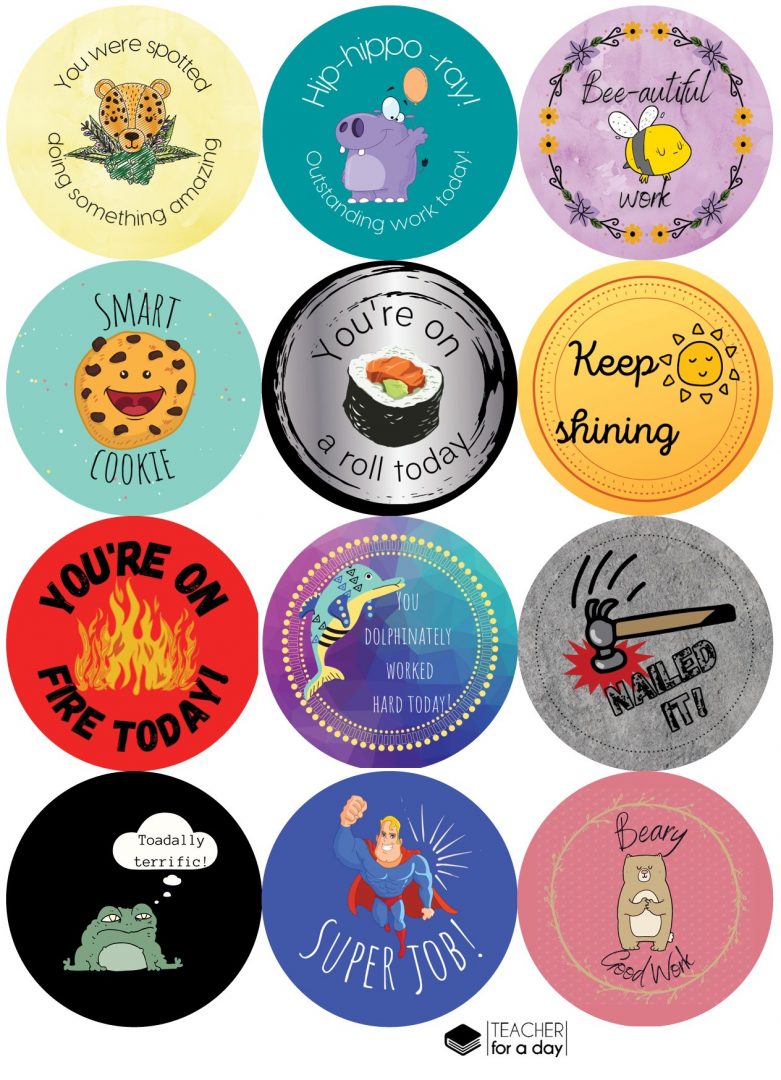 Punny Rewards Stickers Creative Teaching Press So Much Pun 55 Stickers Per Pack 